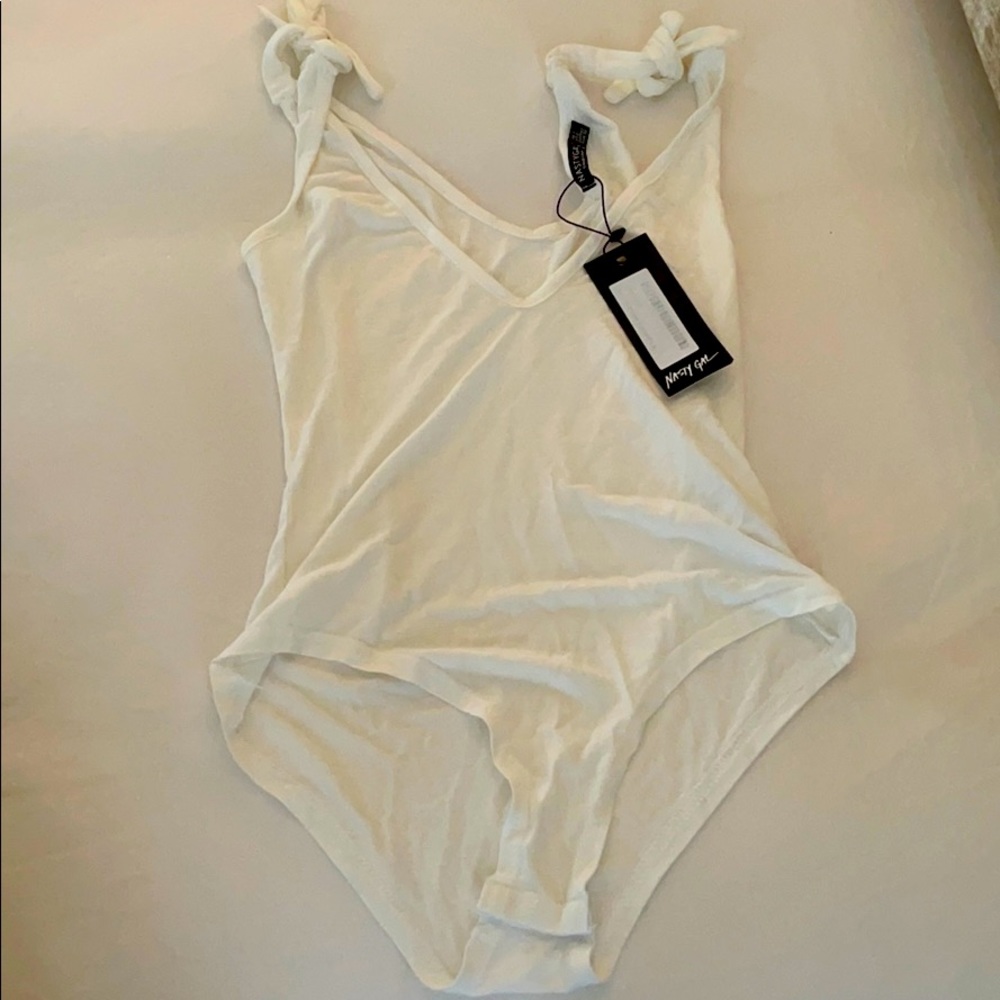 Nasty gal never worn white body suit US 0 UK 4